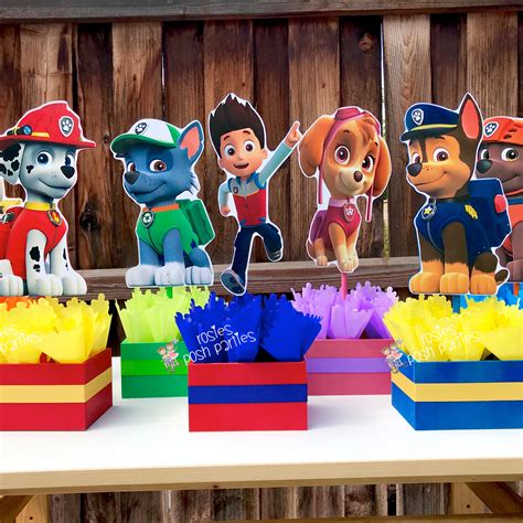 Printable Paw Patrol Party Decorations